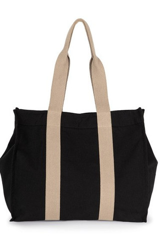 Kimood KI5201 - Grand sac shopping à soufflet recyclé