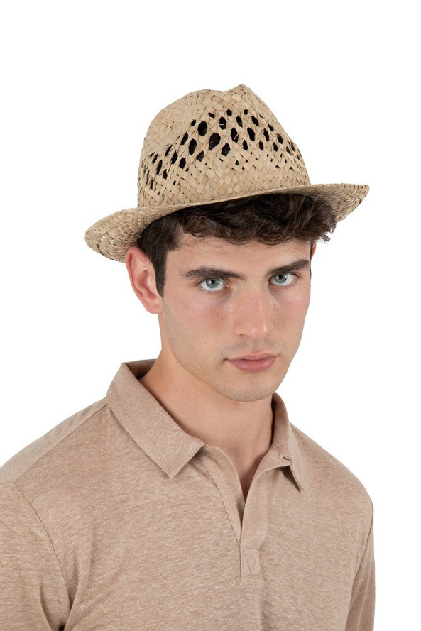 K-up KP613 - Eco-Friendly Braided Panama Sun Hat