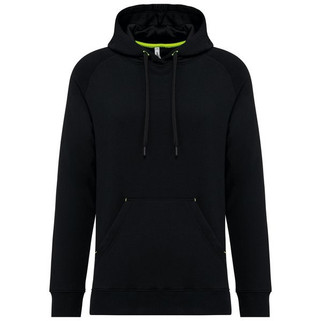 PROACT PA382 - Slim Fit Unisex Hoodie with Fluorescent Accents