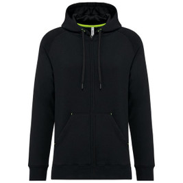 PROACT PA383 - Unisex zipped fleece hoodie