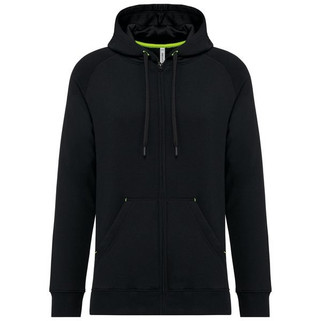 PROACT PA383 - Unisex zipped fleece hoodie