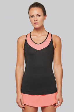 PROACT PA4031 - Débardeur de padel bicolore femme