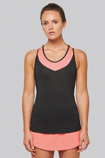 PROACT PA4031 - Tweekleurige padeltop voor dames