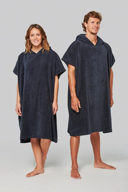 PROACT PA581 - Unisex hooded towelling poncho