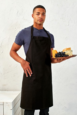 Premier PR120 - Recycled, organic bib apron