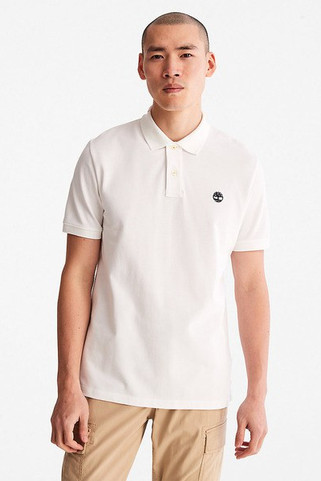 Timberland TB0A26N4 - Millers River short-sleeved organic cotton piqué polo shirt
