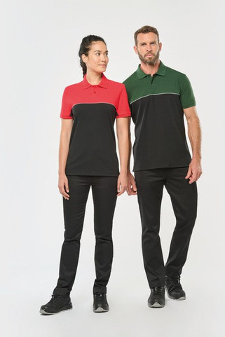 WK. Designed To Work WK210 - Ecologische uniseks polo met korte mouwen in twee kleuren