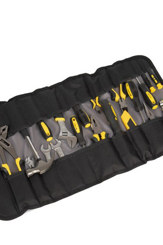 WK. Designed To Work WKI0305 - Versatile 22-Tool Polyester Roll-Up Organizer