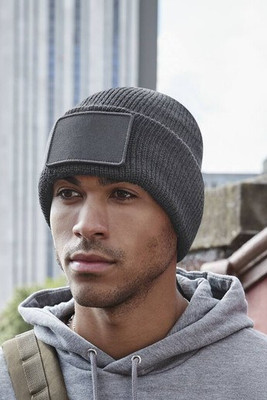 BEECHFIELD BF540 - REMOVABLE PATCH THINSULATE™ BEANIE