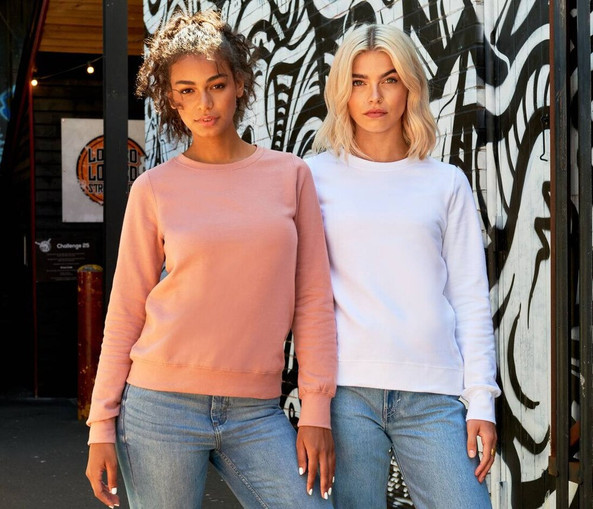 AWDIS JH030F - Comfortabele Dames Sweater met Zachte Binnenvoering