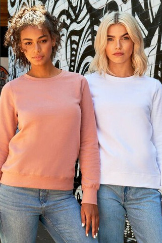 AWDIS JH030F - Womens Classic Fit Fleece Sweatshirt