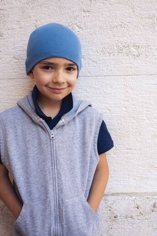 ATLANTIS AT233 - Organic Cotton Cozy Kids Beanie with Fine Rib Knit