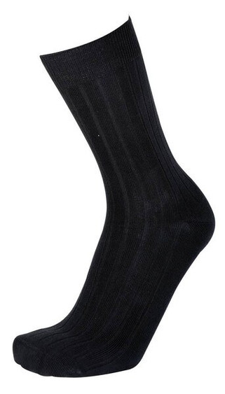 ESTEX TX6101 - Elegant Non-Compressing Black Dress Socks
