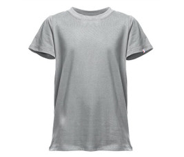 ET SI ON L'APPELAIT FRANCIS FRA192 - Organic Cotton Crew Neck Tee with Flag Detail