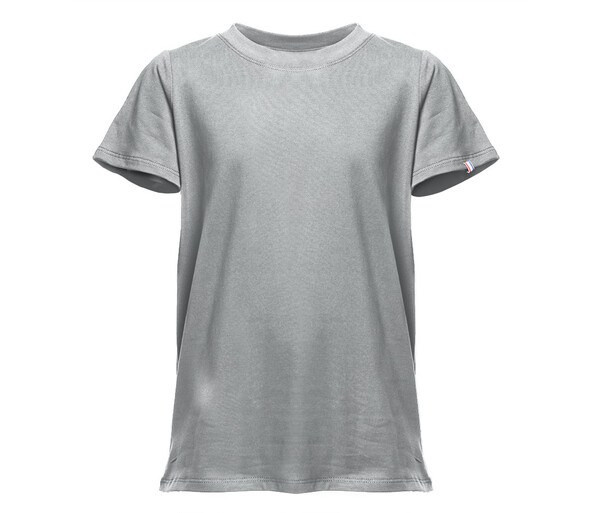 ET SI ON L'APPELAIT FRANCIS FRA192 - Organic Cotton Crew Neck Tee with Flag Detail