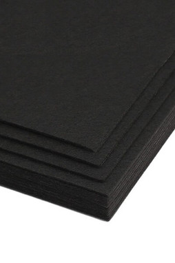 Decoration Supplies HBCUT - Heavy Weight Cutaway - Black