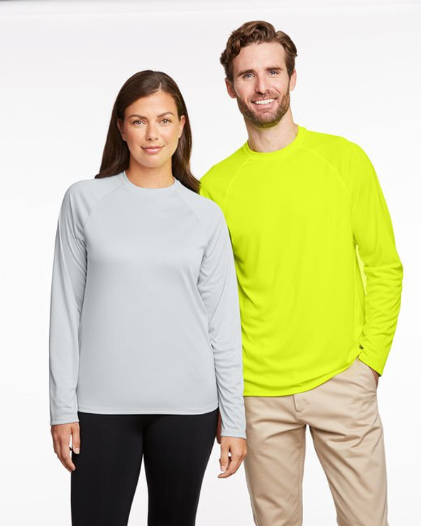 Core 365 CE110 - Unisex Ultra UVP Long-Sleeve Raglan T-Shirt