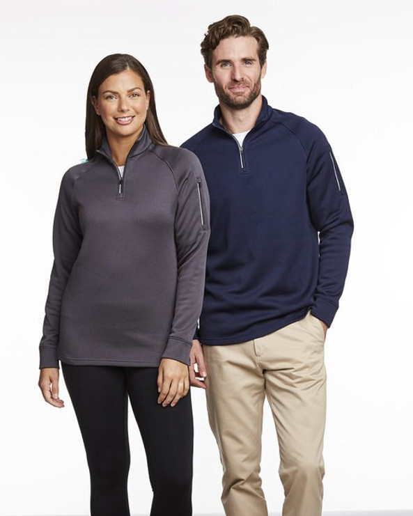 Core 365 CE801 - Unisex Fusion ChromaSoft Fleece Quarter-Zip