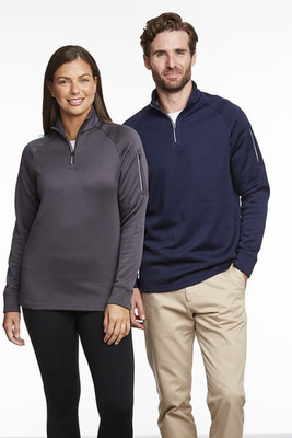 Core 365 CE801 - Unisex Fusion ChromaSoft Fleece Quarter-Zip