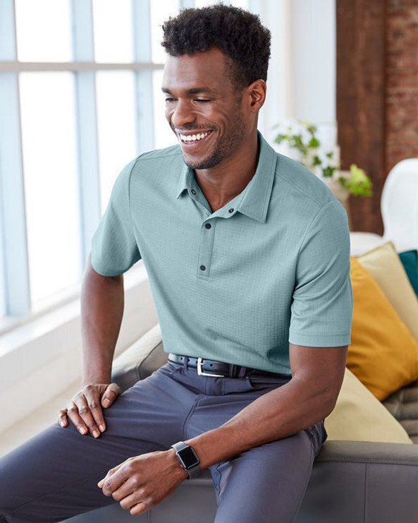 North End NE102 - Men's Replay Recycled Polo