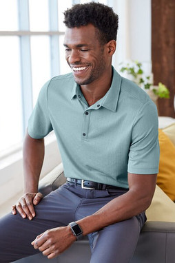 North End NE102 - Mens Replay Recycled Polo