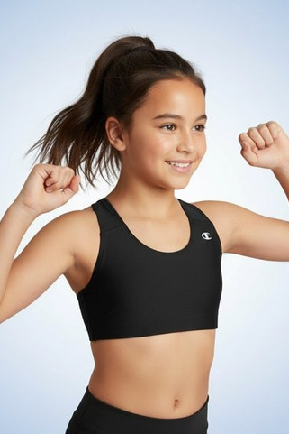 CHAMPION 1013TG - Girls Essential Racerback Bra