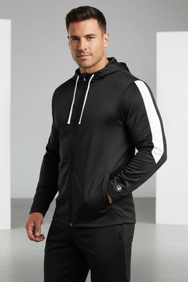 CHAMPION 1717TU - Stylish Black & White Adult Racing Jacket 2XL