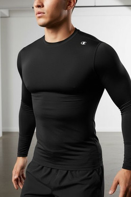 CHAMPION 2615TU - Men's Compression L/S Tee
