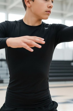 CHAMPION 2615TY - Youth Compression L/S Tee