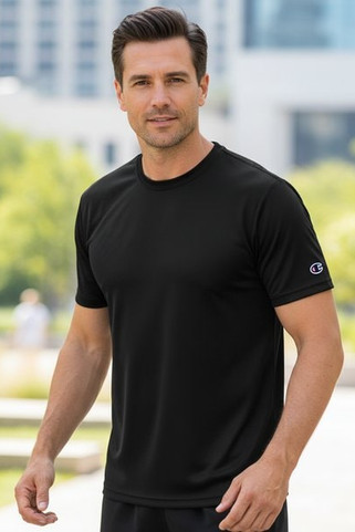 CHAMPION 2657TU - Adult Double Dry S/S Tee