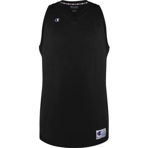 CHAMPION 3115TU - Classic Black and White Adult Sports Jersey