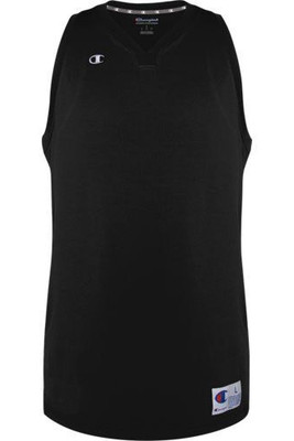 CHAMPION 3115TU - Maillot Sportif Adulte Noir et Blanc
