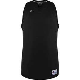 CHAMPION 3115TU - Classic Black and White Adult Sports Jersey