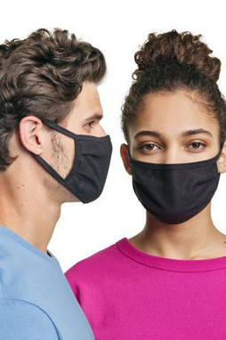 HANES CSKN10 - Hanes Adult Face Mask 10 Pack