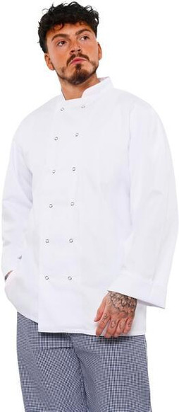 BonChef B101 - Professional Unisex Long Sleeve Chef Jacket