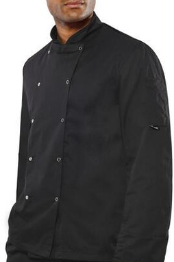 Dennys DD08 - Premium Long Sleeve Chef Jacket with French Cuffs