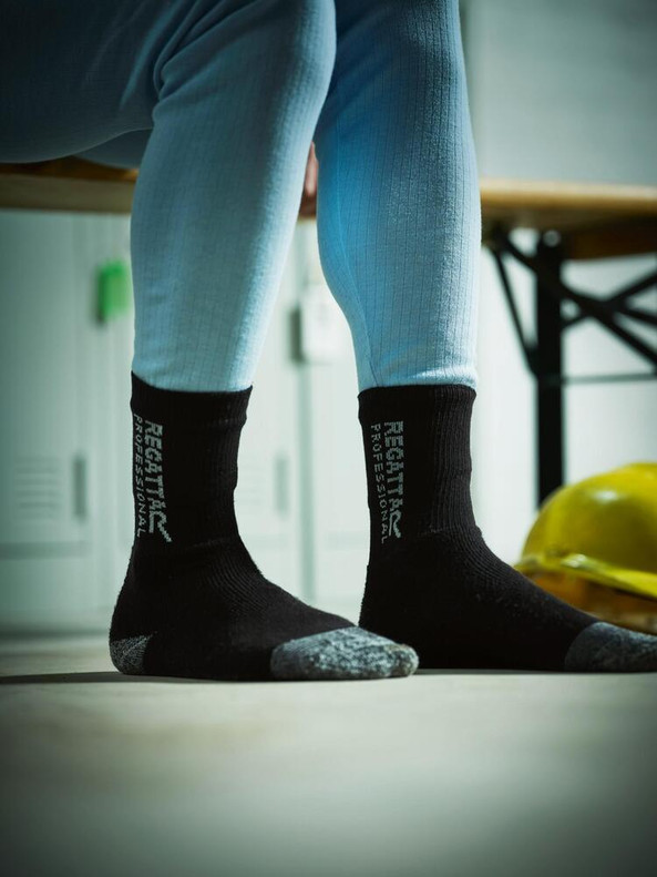 Regatta Professional RRMH003 - Durable Cushioned Work Socks - 3 Pair Pack