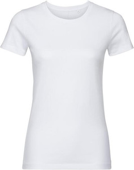 Russell Pure Organic R108F - Eco-Friendly Organic Cotton Ladies T-Shirt