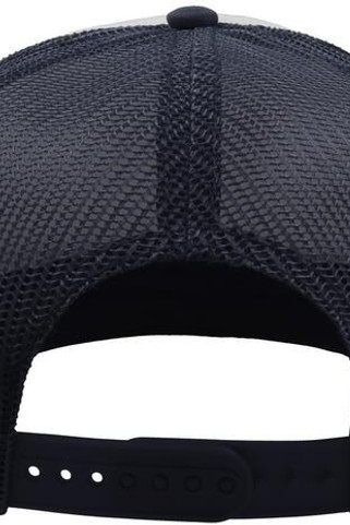 Atlantis ACSN90 - Retro 90s Style Flat Visor 5 Panel Trucker Cap