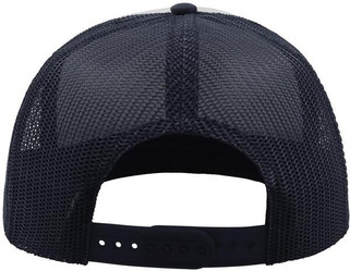 Atlantis ACSN90 - Retro 90s Style Flat Visor 5 Panel Trucker Cap