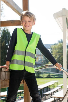 Korntex KXW - High Visibility Reflective Safety Vest for Kids