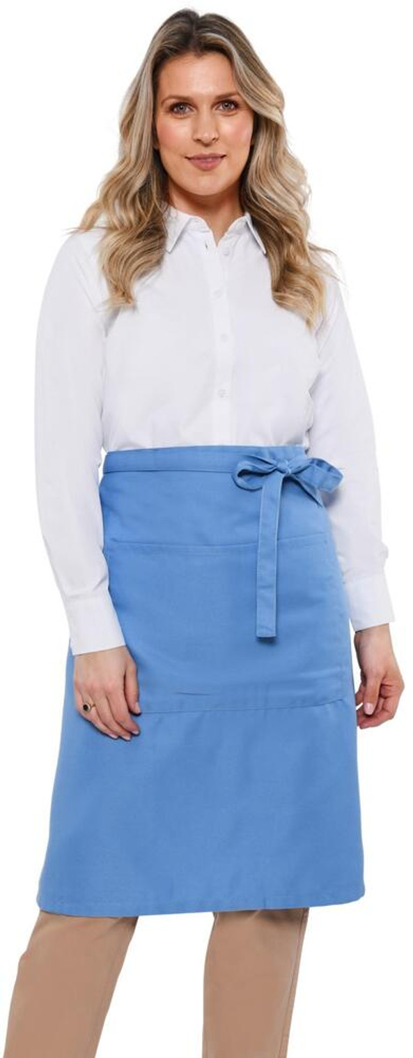 Dennys DDP110 - Eco-Friendly Knee Length Waist Apron with Pocket