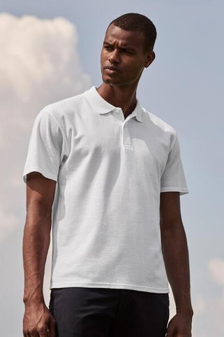Fruit of the Loom F63050 - Classic Fit 100% Cotton Polo Shirt for Men