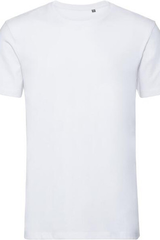 Russell Pure Organic R108M - Premium Organic Cotton Mens Crew Neck T-Shirt