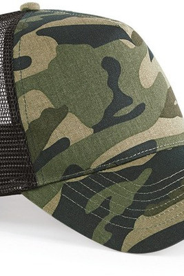Beechfield B694 - Camo Snapback Trucker Cap