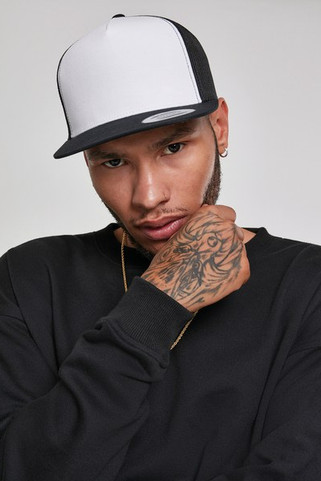 FLEXFIT FL6006W - Vintage Mesh Back Trucker Cap with Cotton Blend