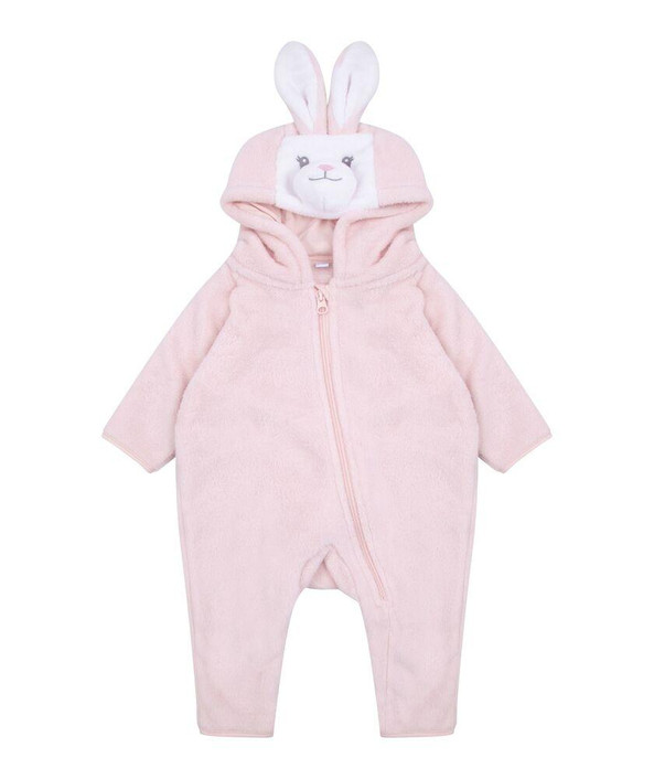 Larkwood LW073 - Cozy Kids Rabbit Costume Jumpsuit with Ears