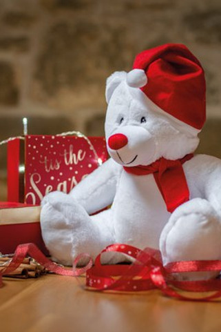 Mumbles MM573 - Peluche zippée ours de Noël