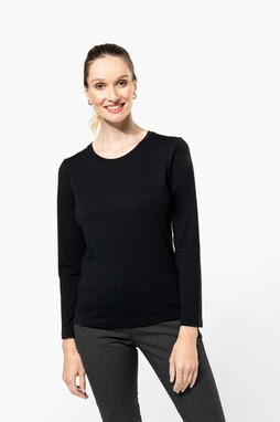 Kariban Premium PK303 - T-shirt donna Supima® maniche lunghe e girocollo