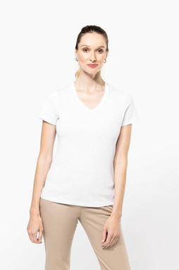 Kariban Premium PK305 - T-shirt donna Supima® maniche corte e scollo a V
